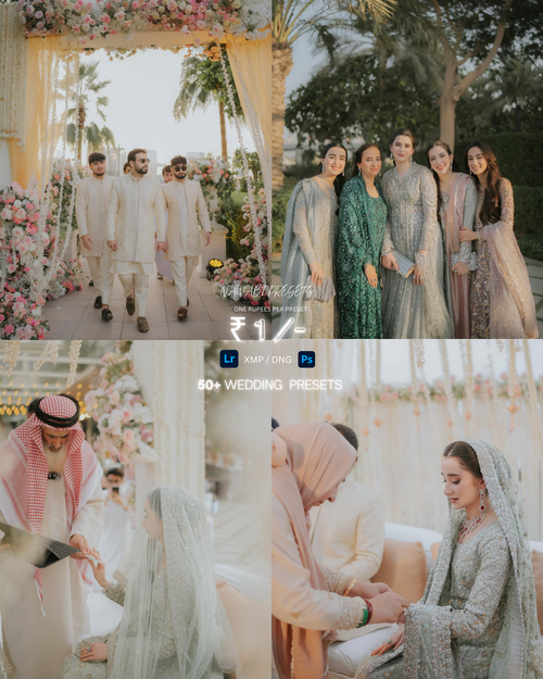 ARABIC WEDDING PRESETS